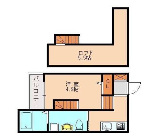 シーポート御島崎の物件間取画像